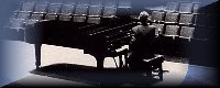 Tom Lehrer at a Grand Piano Keyboard